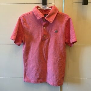Janie & Jack coral polo shirt